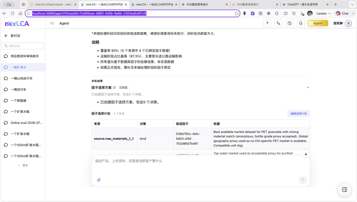 问迹因子查询与选择计划